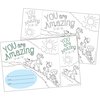 Barker Creek Color Me! You Are Amazing Awards & Bookmarks Set, 30/Set 431